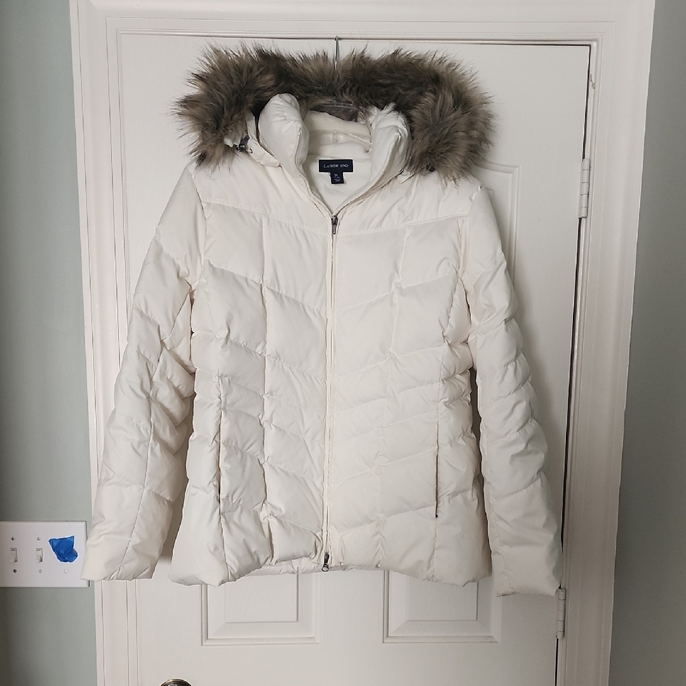 Lands End Winter Coat Womens Xl
